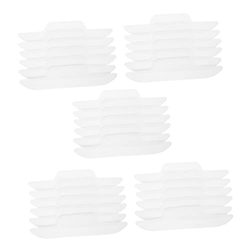 FRCOLOR 30st Randpolster Schutzhelm Sonnenschutz Hutfilzunterlage Schutzhelmlicht Aufkleber Block Blau Hutreduzierfilz Kappe Kühlender Hut Hutgröße Huteinlagen Kühlung Band Weiß Z.b. Film von FRCOLOR