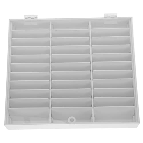 FRCOLOR 33gitter Nagelspitzen-box Organizer Für Künstliche Nägel Nageldiamantenhalter Gitterbox Zum Aufbewahren Von Maniküre-nagelspitzen Und Dekorationen Sortiert Und Getrennt Für von FRCOLOR