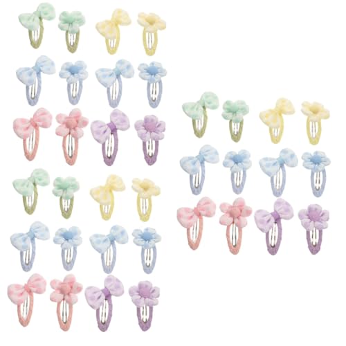 FRCOLOR 36 Stück Stoff Haarspangen Haarschmuck Haar Accessoires Für Mädchen Kleinkind Haar Accessoires Haarspangen Für Mädchen Haar Accessoires Haarspangen Cartoon Haarspangen von FRCOLOR