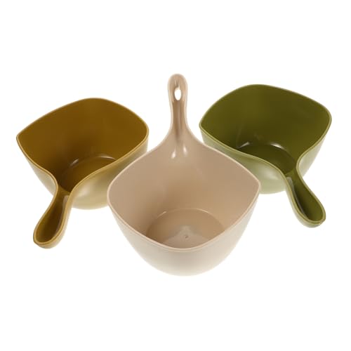 FRCOLOR Badelöffel Aus Verdicktem Kunststoff Design-badekelle Für Kinder Mit Griff Ideal Zum Waschen Des Babys Im Bad von FRCOLOR