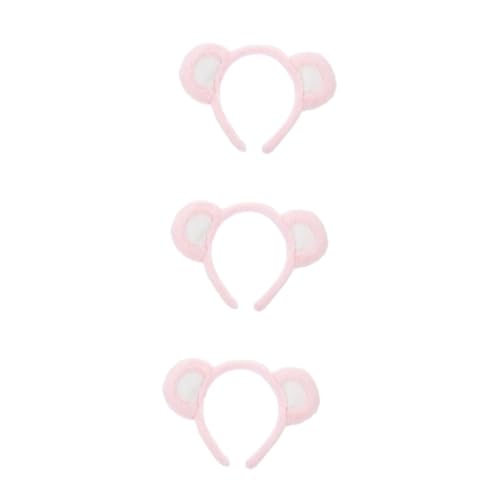 FRCOLOR 3St Bärenohr Stirnband Sport Stirnband Ohrringe für Frauen hair accessories for Haarschmuck mit Bärenohren kleider haarreifen damen Haarband für Mädchen Entzückendes Haarband FRCOLOR 3St Bärenohr Stirnband Sport Stirnband Ohrringe für Frauen hair accessories for Haarschmuck mit Bärenohren kleider haarreifen damen Haarband für Mädchen Entzückendes Haarband von FRCOLOR