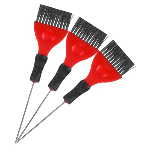 FRCOLOR 3St Endstück-Nadel-Haar-Farbpinsel Haarfärbemittel haarfärbepinsel Friseursalon hair color spray Haarfärbebürste Haarfärbewerkzeuge Hervorhebungspinsel Tönungspinsel Plastik FRCOLOR 3St Endstück-Nadel-Haar-Farbpinsel Haarfärbemittel haarfärbepinsel Friseursalon hair color spray Haarfärbebürste Haarfärbewerkzeuge Hervorhebungspinsel Tönungspinsel Plastik von FRCOLOR