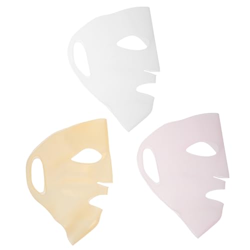 FRCOLOR 3St Feste Abdeckung der Gesichtsmaske silikonmaske for women 3D-Silikon-Gesichtsmaske Silikon-Gesichtsmaske wiederverwendbar feuchtigkeitsspendend Wesen FRCOLOR 3St Feste Abdeckung der Gesichtsmaske silikonmaske for women 3D-Silikon-Gesichtsmaske Silikon-Gesichtsmaske wiederverwendbar feuchtigkeitsspendend Wesen von FRCOLOR