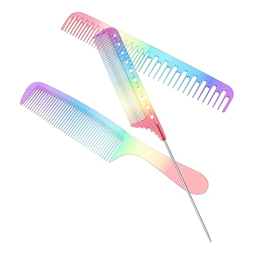 FRCOLOR 3St Kamm hairbrush haarbürsten Entwirrende Haarbürste peines abs Haarbürste für Kinder Haarkämme für Haarstyling-Accessoire Frisierkämme Ölkopf Zahnbürste Kleinkind Harz von FRCOLOR