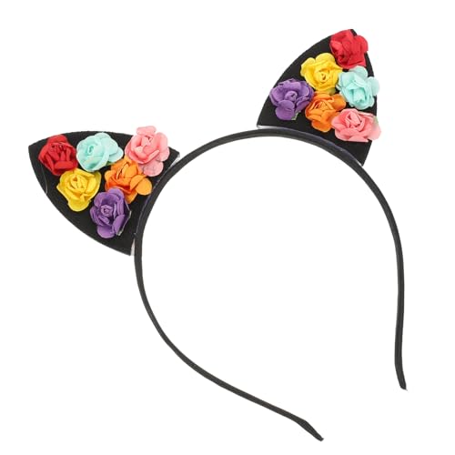 FRCOLOR 3St Katzen-Stirnband haarschmuck haar zubehör metal headband Komfortabler Haarreif haaraccessoires Tiara Haarband Ohren Kopfschmuck niedlich Kopfbedeckung buntes Papier Kleine von FRCOLOR