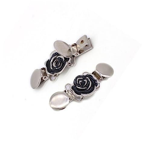 FRCOLOR 3Stücke Teiliges Damen Clips Blumenform Schal Clips Für Strickjacken T Shirts Sterling Silber Beschichtet Für Pullover Cardigans Silber FRCOLOR 3Stücke Teiliges Damen Clips Blumenform Schal Clips Für Strickjacken T Shirts Sterling Silber Beschichtet Für Pullover Cardigans Silber von FRCOLOR