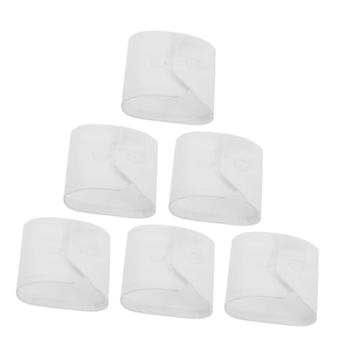 FRCOLOR 3paare Handgelenkmanschetten Für Damen Abnehmbar Weiß Und Dekorativ Für Blusen Pullover Und Mäntel Leicht Anzuwendende Manschetten Für Handgelenke von FRCOLOR