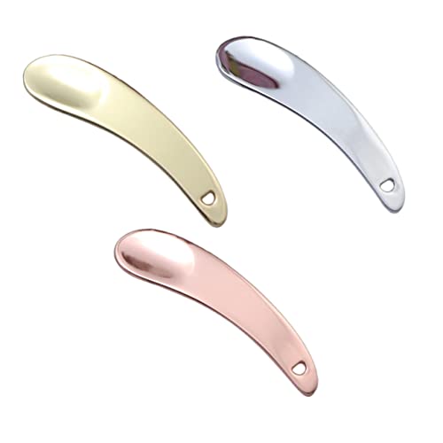 FRCOLOR 3pcs -legierung Auge Creme Scoop Make-up Creme Löffel Gesicht Maske Werkzeug und Kompakte von FRCOLOR