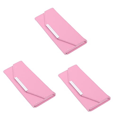 FRCOLOR 3st Aufbewahrungstasche Für Pinzetten Make-up-Organizer Wimpernetui Halter Wimpern Pinzette Etui Wimper Fall Wimpernaufbewahrung Wimpernhalter-etui Pinzettenetui Tragbar Verlängern von FRCOLOR