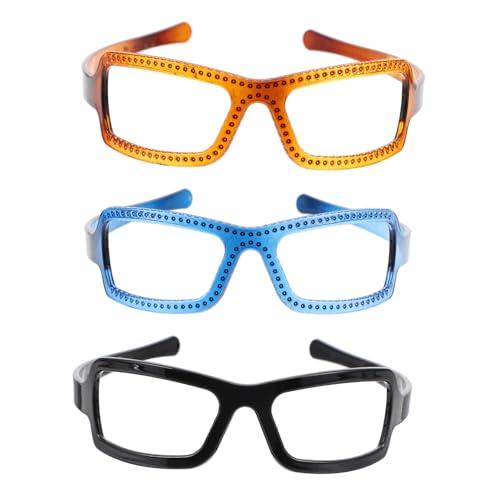 FRCOLOR 3stücke Stirnband Für Damen Brillen Haarband Kosmetik Kopfbedeckung Waschen Gesichts Stilvolles Langlebiges Zartes Kopfdekor Zubehör von FRCOLOR