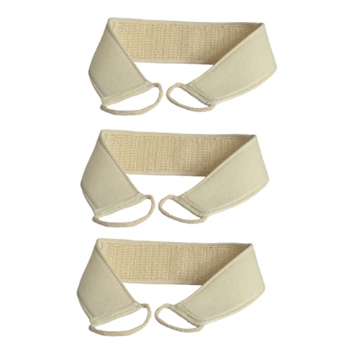 FRCOLOR Badebürsten-duschrückengurt – 3-teiliges Badetuch-set Mit Rückenschrubber Badeschrubber Für Männer Und Frauen – Hautreinigungsbürste von FRCOLOR