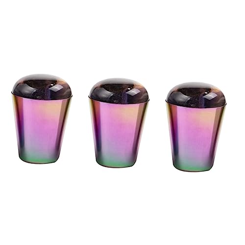 FRCOLOR 3-teiliges Nailart-stempelset Farbenfroher Stempel Und Schaber Maniküre-vorlagen-werkzeugset Für Nägel von FRCOLOR