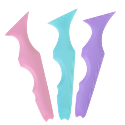 FRCOLOR Silikon-eyeliner-schablonen-set 3-teilig Make-up-werkzeug Mascara-zeichenhilfe Eyeliner- Lidschatten Für Mädchen von FRCOLOR