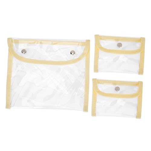 FRCOLOR 3st Transparente PVC-Tasche Klare Geldbörsen Für Das Frauenstadion Tragbare Kulturtasche Tragetasche Klare Geldbörsen Für Frauen Klare Make-up-Taschen Mit Reißverschluss Würfel FRCOLOR 3st Transparente PVC-Tasche Klare Geldbörsen Für Das Frauenstadion Tragbare Kulturtasche Tragetasche Klare Geldbörsen Für Frauen Klare Make-up-Taschen Mit Reißverschluss Würfel von FRCOLOR