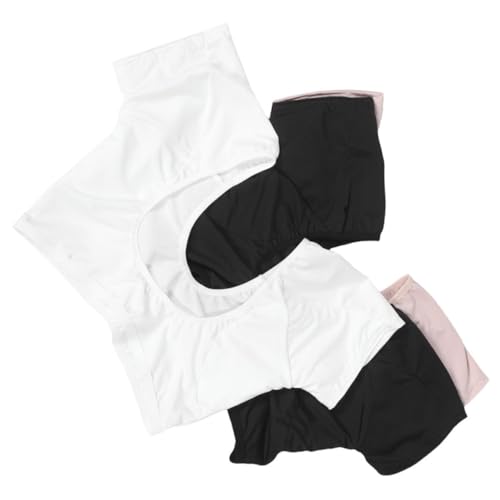 FRCOLOR 3stücke Achselschweißweste Für Damen Schweißfester Schutz Mit Absorbierenden Pads Schnelltrocknendes Unterhemd Unauffällig Unter Kleidung Tragbar Für Business Und Freizeit von FRCOLOR