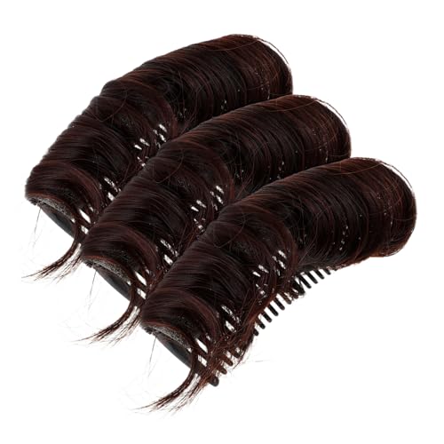 FRCOLOR 3stücke Haarvolumen-accessoire Haareinsatz Für Dutt Haarknoten-clip Haarvolumen-bump Unsichtbare Basis-tool Styling-pad Für Frauen Und Mädchen von FRCOLOR