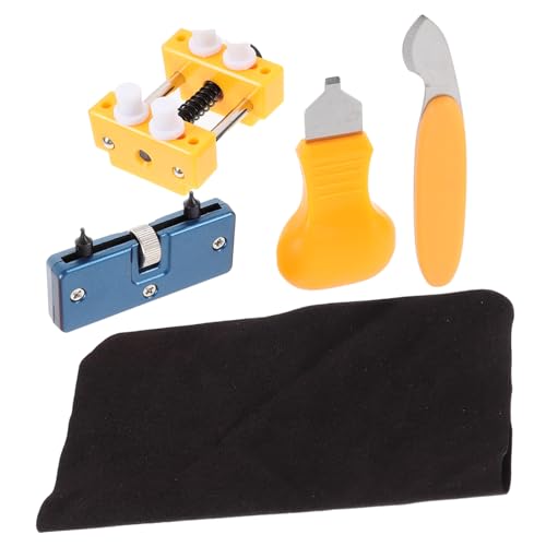 FRCOLOR 4 1 Open Watch Pry Messer Reparatursitz Uhrenhalter Werkzeug Gehäuseöffner Auf Der Rückseite Batteriewechselwerkzeuge Ansehen Batteriewechsel-Tool-kit Für Uhren von FRCOLOR