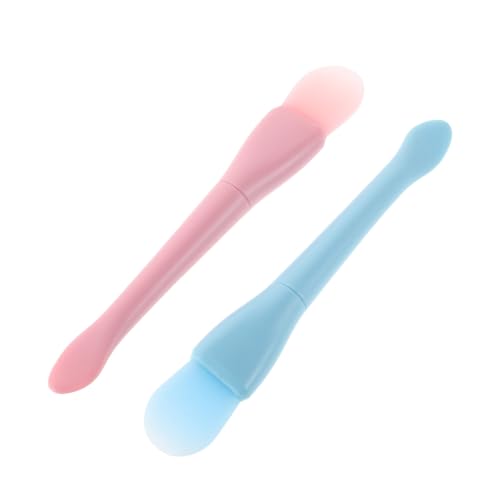 FRCOLOR 4 STÜCKE Doppelseitiger Silikon mit Löffel Weiche Beauty Werkzeuge für Schlamm und Gelmasken Hautpflegecreme und Make Up von FRCOLOR