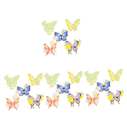 FRCOLOR 4 Sätze Broschen Handgemachte Mode Anstecker Für Frauen Schal Kleidungszubehör Taschen Hüte Besondere Anlässe 5 Stück * 4 von FRCOLOR