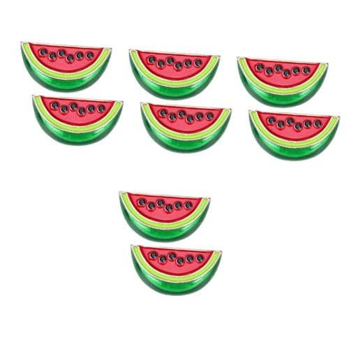 FRCOLOR 4 Sätze Wassermelonen Brosche Wassermelonen Schal Goldene Emaille Anstecknadel Cartoon Kleid Anstecker Damen Tag Mama Eleganter Modeschmuck Mädchen 2 Stücke * 4 von FRCOLOR