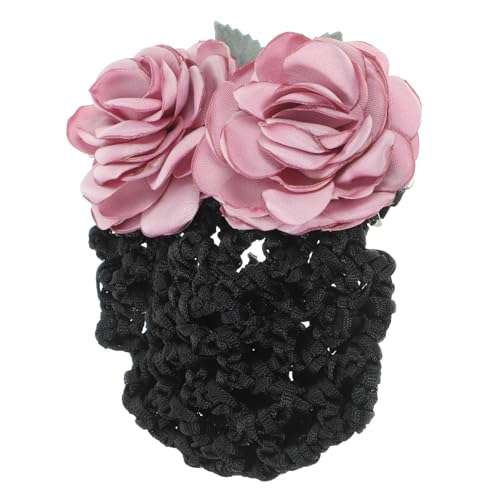 FRCOLOR 4 Stück Haarknotenhalter Haarknoten-wraps Haarknoten-abdeckungsnetz Damen-haarnetz Haarknoten-abdeckung Sanftes Material Haarknoten-zubehör von FRCOLOR