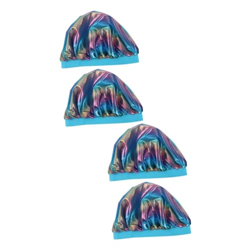 FRCOLOR 2sets Kinder Schlafmützen Kinder Motorhaube Duschhut Einfache Bademütze Haar Hals Für Kinder 2pcs * 2 von FRCOLOR