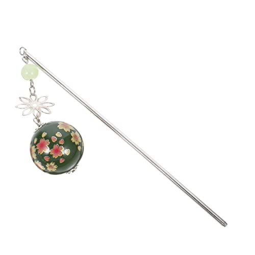 FRCOLOR Japanische Haarnadel 4 Stück Haarstock Blumen Haarnadeln Haarschmuck Für Mädchen Haarspange Vintage-haarschmuck Meerjungfrau Haargummi Accessoires Für Haare Dekorative Haarspangen Acryl von FRCOLOR