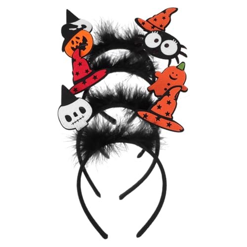FRCOLOR 4pcs Halloween Haar Hoop Kopfschmuck Haar Decor Party Zubehör Für Halloween Weihnachten von FRCOLOR