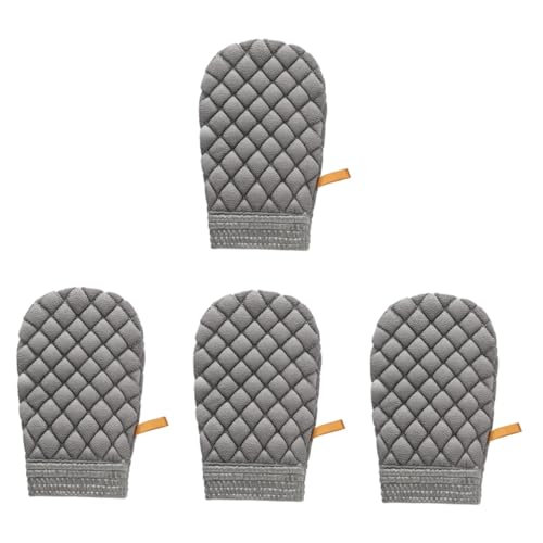 FRCOLOR Zum Schrubben 4 Herren Badetuch Für Die Gesichtswäscher Peeling Doppelseitige Haut Peeling Handschuh Peeling Sand off Handschuh von FRCOLOR