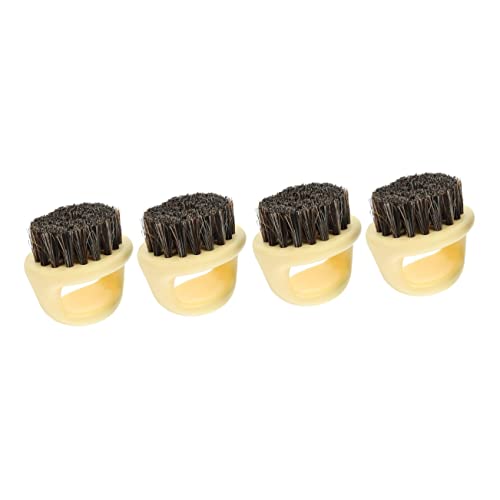 FRCOLOR 4 Herren Bartkamm barber brush barber bürste Bartkämme für Männer Haar reinigungsbürste Bartbürste für den Haushalt Bartartikel für Männer Boutique Lieferungen Ring Mann Abs von FRCOLOR