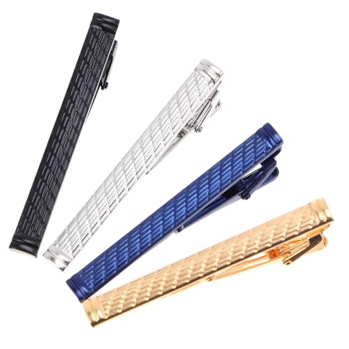 FRCOLOR 4stücke Krawattenclips Für Männer Aus Kupfer Zarte Krawattenverschlüsse Modeaccessoires Für Business Und Alltag von FRCOLOR