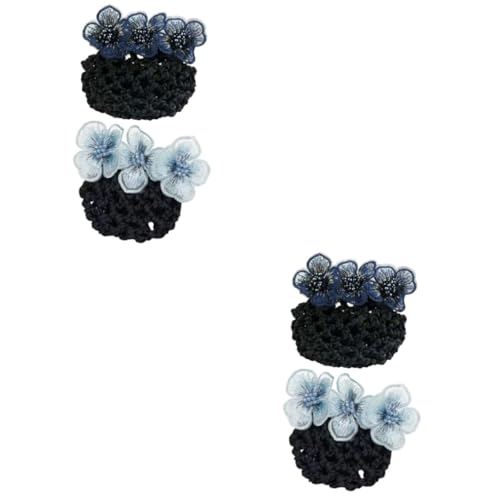 FRCOLOR 2sets Haar Dutt Netz Hostess Haar Dutt Abdeckung Frauen Haar Zubehör Haar Dutt Netz 2 Stücke * 2 von FRCOLOR