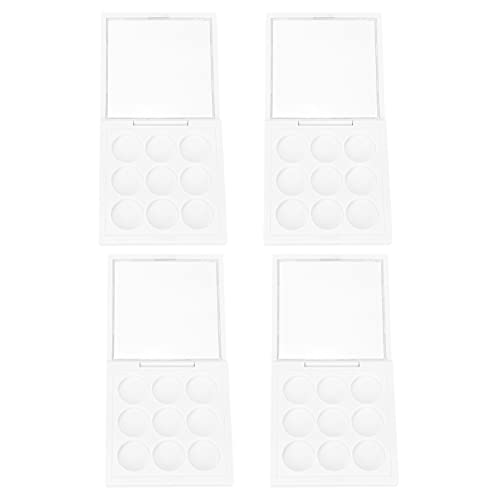 FRCOLOR 4stücke Farben Augen Makeup Organizer Magnetverschluss Kosmetik Aufbewahrungsbox Für Lidschatten Lippenstift Und Tragbar Und Leicht Für Reisen Und Täglichen Gebrauch von FRCOLOR