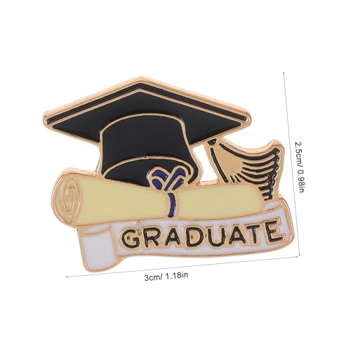 FRCOLOR 4 Stück Metall-abzeichen mit Abschlusskappen-design Dekorative Anstecknadeln für Kleidung und Hüte Vielseitig für Abschlussfeiern Partys und Erinnerungsstücke für Studenten und FRCOLOR 4 Stück Metall-abzeichen mit Abschlusskappen-design Dekorative Anstecknadeln für Kleidung und Hüte Vielseitig für Abschlussfeiern Partys und Erinnerungsstücke für Studenten und von FRCOLOR