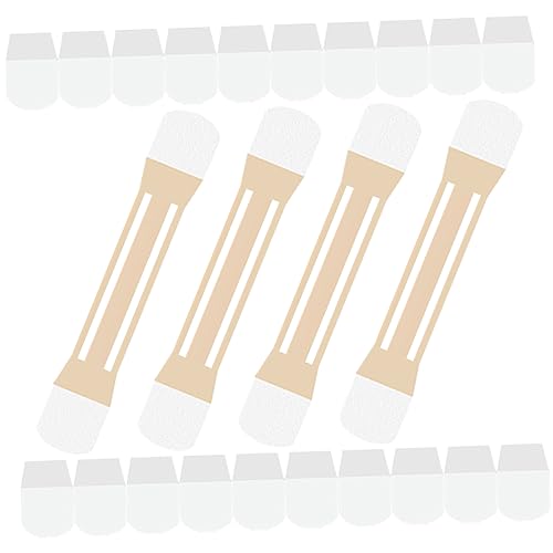 FRCOLOR 4stücke Halsstraffungsband Hals Haut Lifting Aufkleber Hals Falten Lift Patches Bequem Anzuwendendes Halsband von FRCOLOR