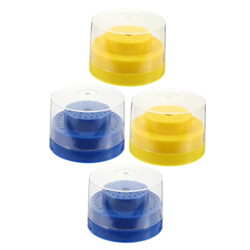 FRCOLOR 4 Stück Schleifkopf Aufbewahrungsbox Werkzeug Elektrische Nagelfeile Zieht Besteck Organizer Nagelbohrer Besteck-organizer Bohrer-organizer-etui Besteckschublade Utensil Garage Pp von FRCOLOR