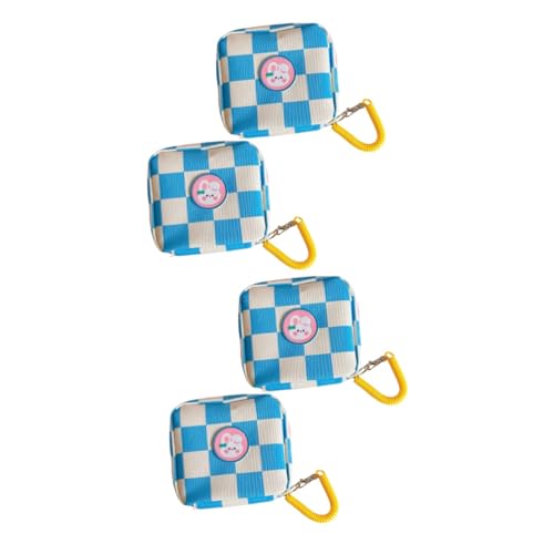 FRCOLOR 4stücke Mädchen Hygiene Pad Tasche Tragbare Cartoon Aufbewahrung Für Damenbinden Kompakte Und Leichte Organizer Für Schule Und Alltag von FRCOLOR