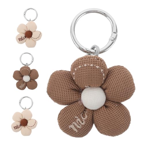 FRCOLOR 4 Stück Teiliges Reise Hutclip mit Blütenblättern Robuster Cap Halter für Tasche Rucksack Koffer Kompatibel Leichter Schutz für Hüte Unterwegs von FRCOLOR