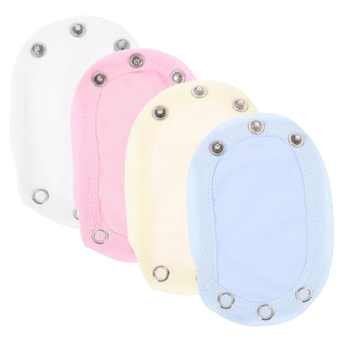 FRCOLOR 4stücke Bodysuit Verlängerungen Verstellbar Für Strampler Und Babyanzüge Für Wachsende Kleinkinder von FRCOLOR