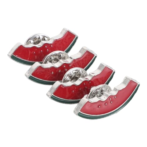 FRCOLOR 4 Stück Wassermelonen Broschen Teilig Niedliche Emaille Anstecker Zinklegierung Fruchtige Lapel Pins für Kleidung Taschen Hüte und Sommer Accessoires FRCOLOR 4 Stück Wassermelonen Broschen Teilig Niedliche Emaille Anstecker Zinklegierung Fruchtige Lapel Pins für Kleidung Taschen Hüte und Sommer Accessoires von FRCOLOR