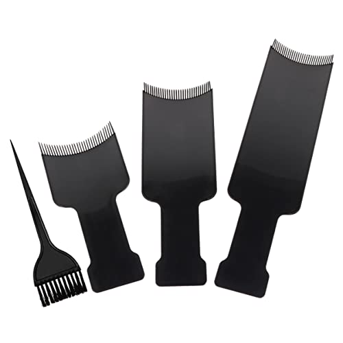 FRCOLOR 4 Stück Werkzeug Zum Färben Von Haaren Palette Glättungs-kit Färbepinsel Balayage-haarfärbeset Wandtattoos Aufkleber Leuchtendes Kit Haarfärbebrett Folierung Planke Black Plastik FRCOLOR 4 Stück Werkzeug Zum Färben Von Haaren Palette Glättungs-kit Färbepinsel Balayage-haarfärbeset Wandtattoos Aufkleber Leuchtendes Kit Haarfärbebrett Folierung Planke Black Plastik von FRCOLOR