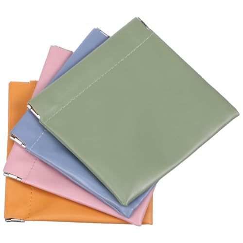 FRCOLOR 4 Stück Mini-schminktasche Für Handtasche Organizer-schminkbeutel Make-up-Tasche Für Damen Reise-Organizer Münzfach Und Lippenstifthalter Robustes Material Geräumiger Innenraum Tra von FRCOLOR