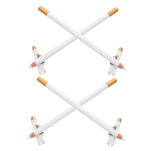 FRCOLOR 4stücke Teiliges Bartstift-set Für Präzises Bartstyling Integrierten Anspitzer Für Männer Zur Formgebung Und Konturierung Von Haarlinien Und Bärten Weiß von FRCOLOR