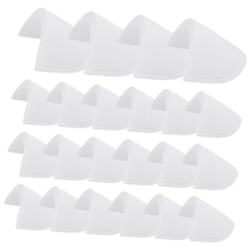 FRCOLOR 40paare Schulterpolster Aus Schwamm Für Damenkleidung Atmungsaktiv Rutschfest Für Kleider Röcke Und Mäntel Passt Zu Verschiedenen Outfits von FRCOLOR