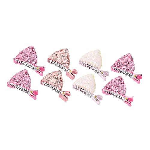 FRCOLOR 40stücke Katzenohren Haarclips Für Mädchen Und Süße Pailletten Haarspangen Für Partys Cosplay Und Tägliches Tragen Und von FRCOLOR