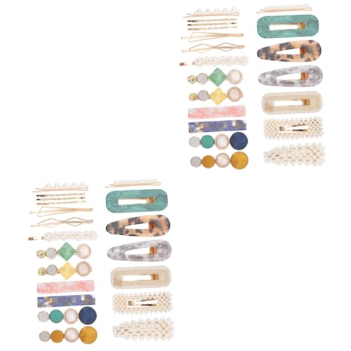 FRCOLOR 40stücke Teiliges -haarspangen Für Damen Haarclips Zur Dekoration Und Fixierung Von Frisuren Für Partys Und Besondere Anlässe von FRCOLOR