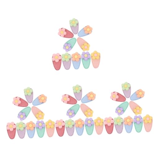 FRCOLOR 40 Stück Leder Haar Accessoires Mädchen Haarspangen Haarspangen Für Mädchen Haarspangen Clip Klauen Clips Haarspangen Mädchen Haarspangen Kinder Haar Accessoires Niedliche von FRCOLOR