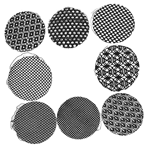 FRCOLOR 40 Stück Pan Hair Haarnetz Haarnetz Ballett Dutt Schal Haargummis Für Frauen Damen Haarbänder Häkelhaarnetz Haarnetze Haarbänder Für Damen Haarblotting Haarknoten Abdeckung Aus von FRCOLOR