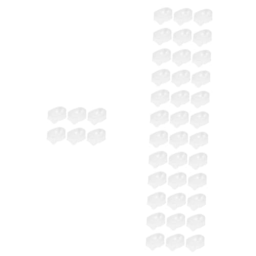 FRCOLOR Zubehörfach 42 Stk Puderdose Zum Eintauchen Von Nägeln Nagelkram-organizer Pulverschale Eintauchen Pulverschale Dippen Behälter Für Smile-line-zubehör P.s Weiß Acryl Französisch von FRCOLOR