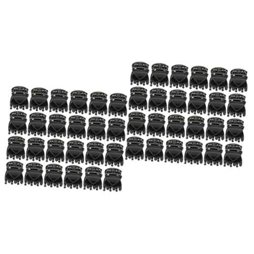 FRCOLOR 48 Stück Clip Frisuren Haarklammern Haarspangen Für Mädchen Mini Haarnadel Mini Tiara Zelluloid Haarspangen Haarbackenspange Schildkrötenhaarspangen Damen Haarklammer von FRCOLOR